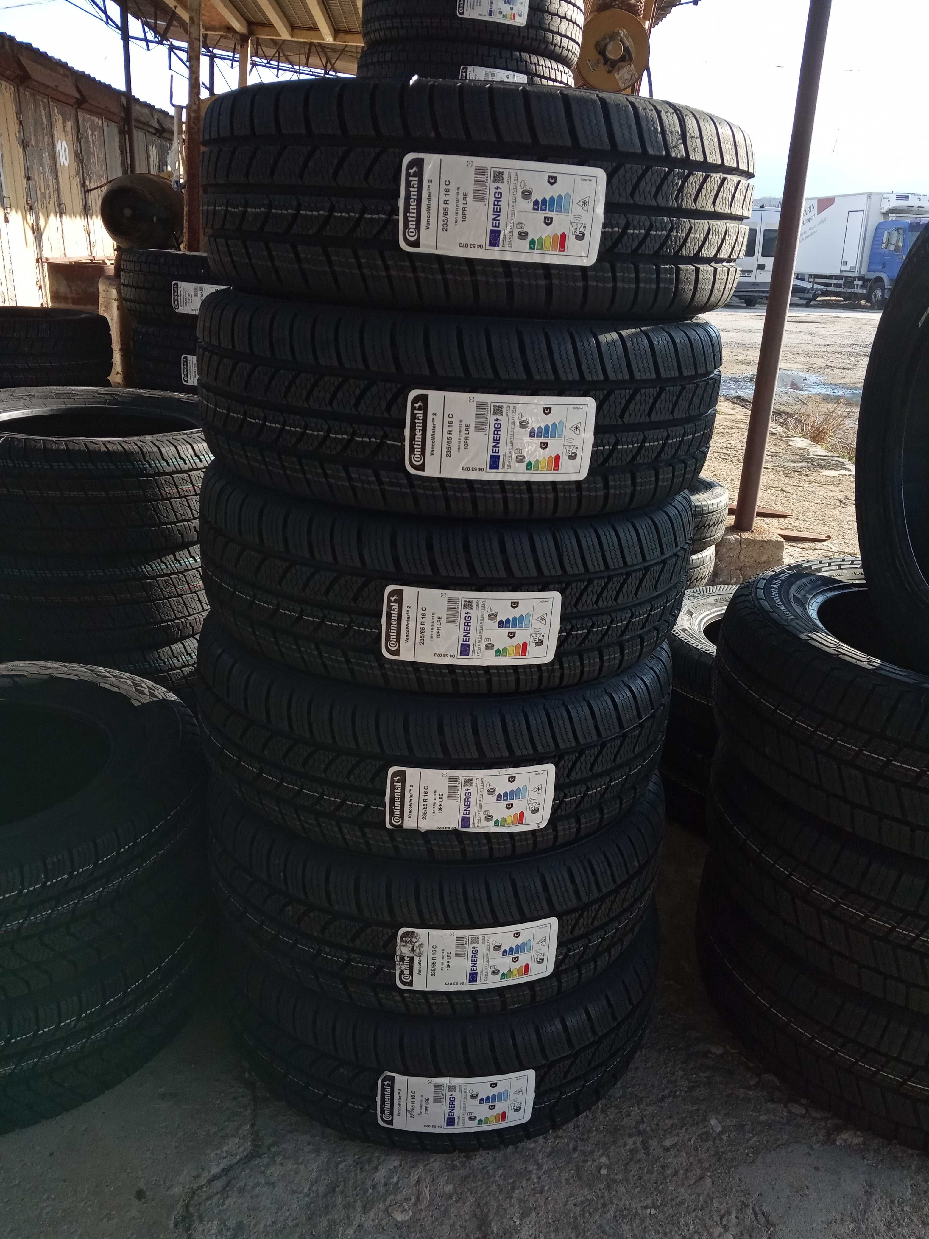 Нови 235/65R16C Continental VancoWinter2 118R 10PR DOT4524 330лв.С ДДС
