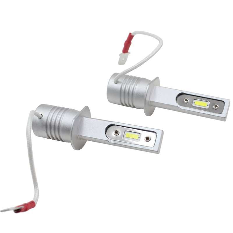 Качествени LED крушки V9-H1,H3,H4,H7,H8,H11,HB3,HB4- к-т/2бр/