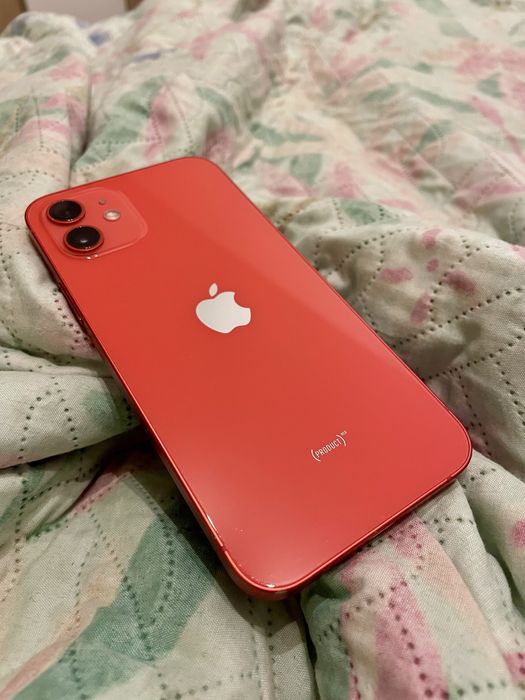 iPhone 12 64GB Red Stare Foarte Bună Original Nedesfăcut
