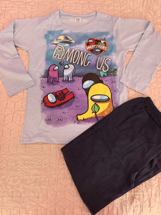 Нови български пижами момче 128