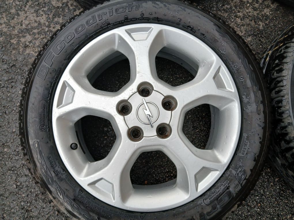 Оригинални Алу джанти 16цола за Opel astra.zafira.vectra.meriva.5×110.