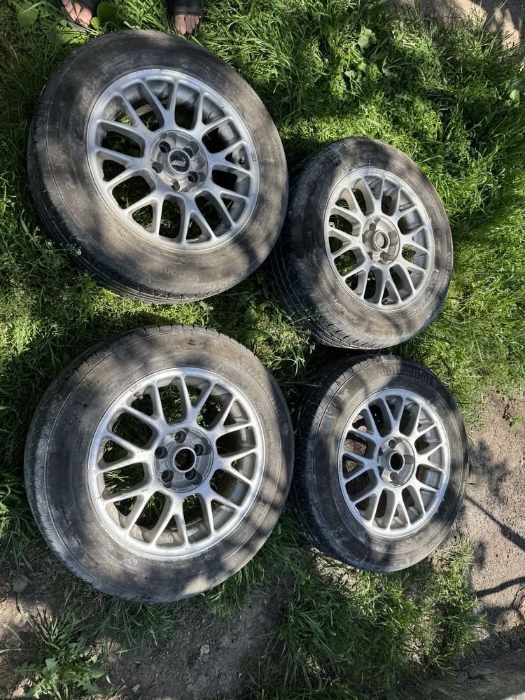 De vanzare jante 5x112 cu anvelope continental vara 215/60/r16