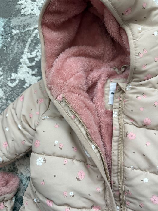 Детский зимний комбинезон 0-3 месяцев