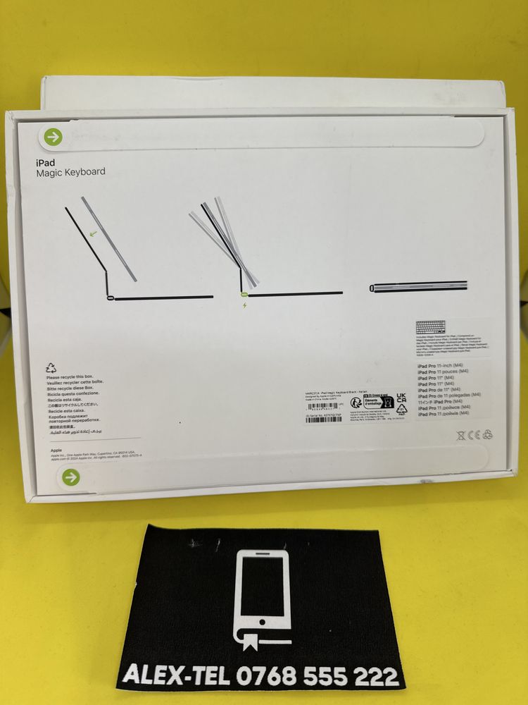 Tastatura Apple Magic Keyboard pentru iPad Pro 11 M4 Sigilat Original