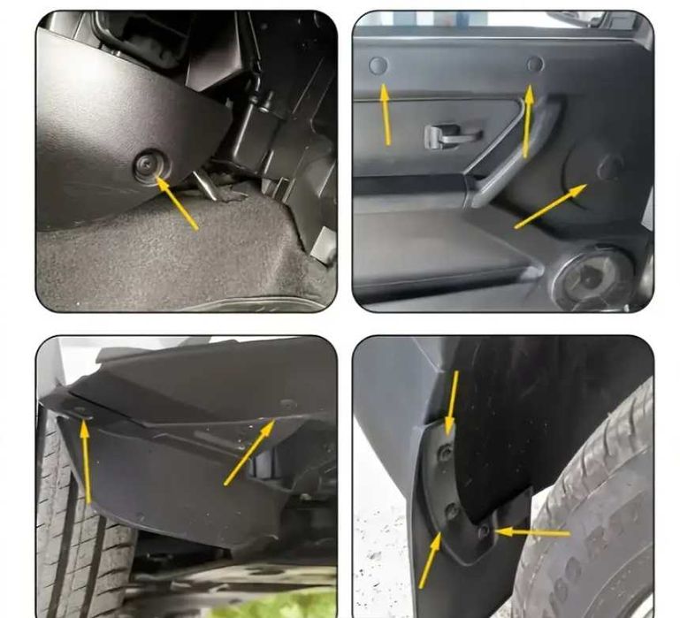 Автомобилен комплект за закрепване 1000 бр.