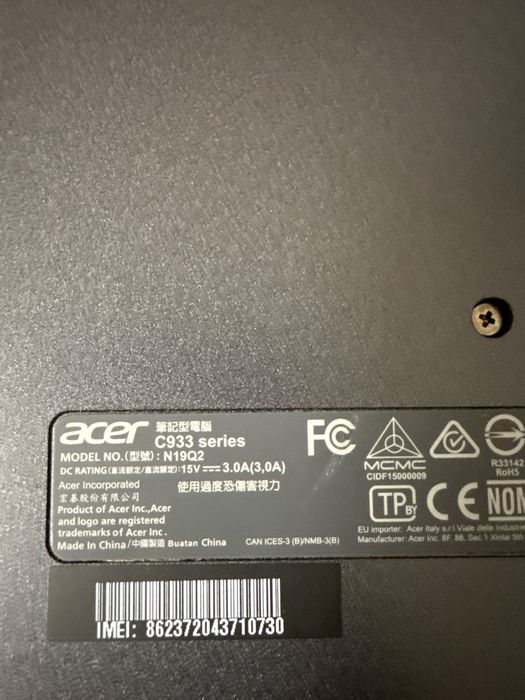 Chromebook Acer , 2 modele , cb714 si c993