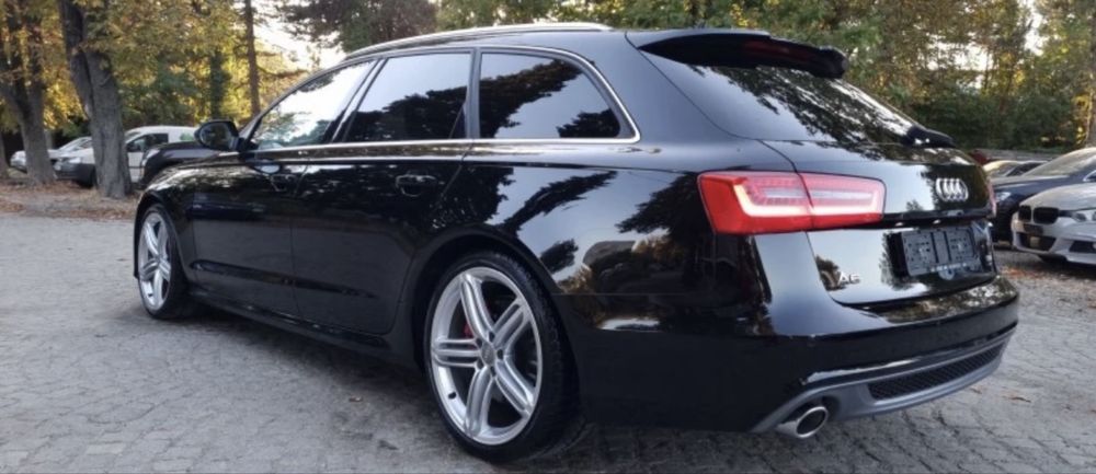Задна броня Ауди A6 C7 S-line 2014 комби / avant