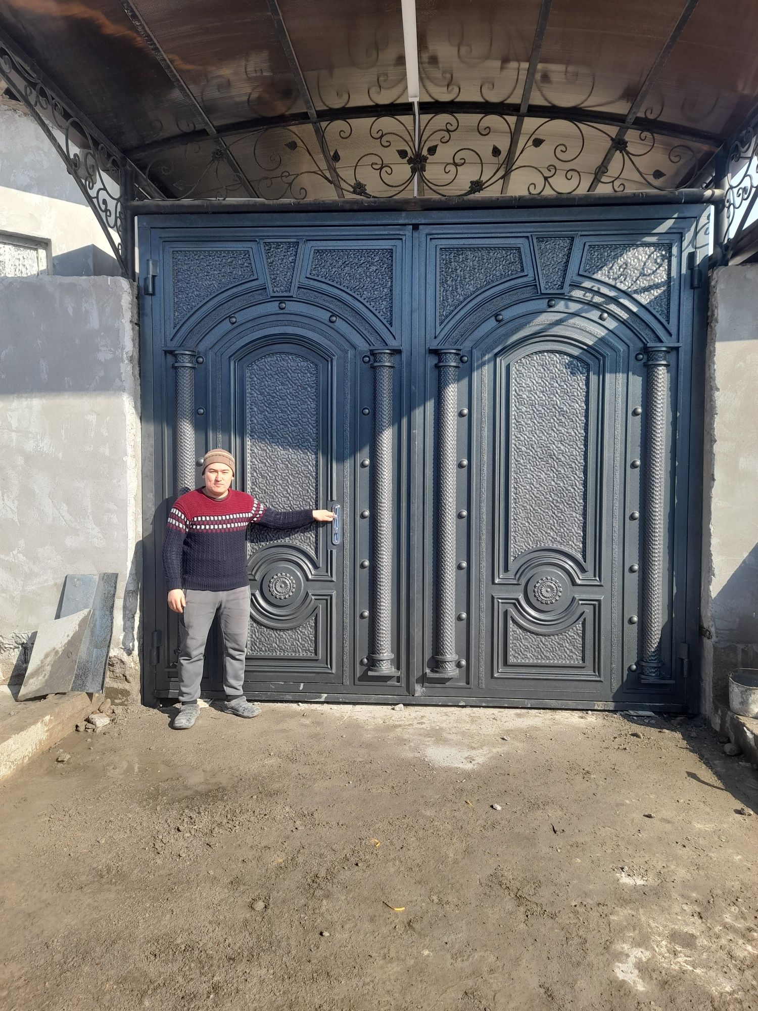 Darvoza temir darvozalar