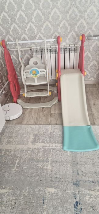 Детский игровой комплекс в отличном состоянии — для дома и улицы!