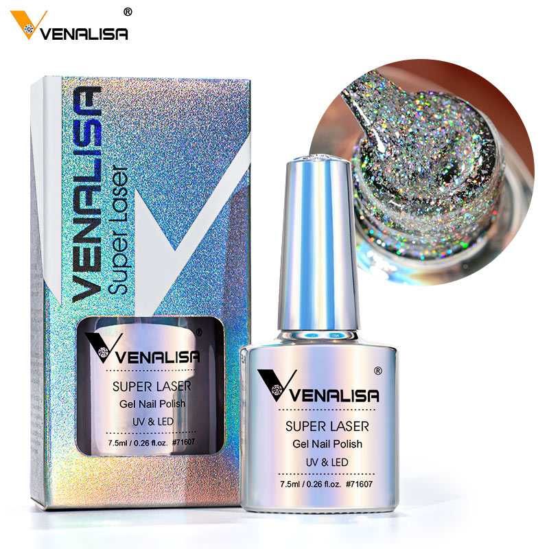 Venalisa Super Laser гел лак с лазер ефект