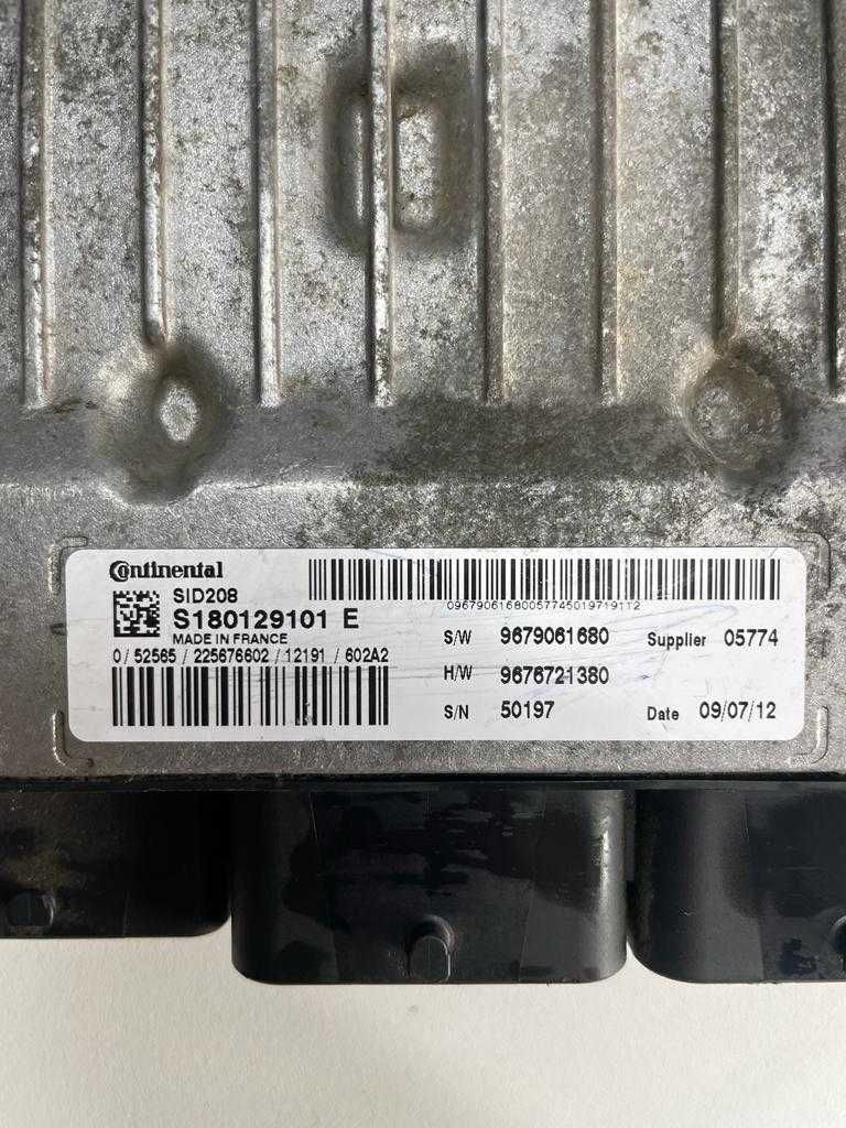 ECU Calculator motor Peugeot Boxer 9679061680 S180129101 sid208 VIRGIN