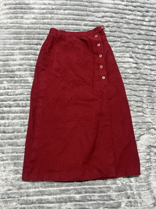 Fusta lunga din lana