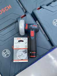 Болгарка это Bosch GWS 12V-76 + диски в ПОДАРОК!