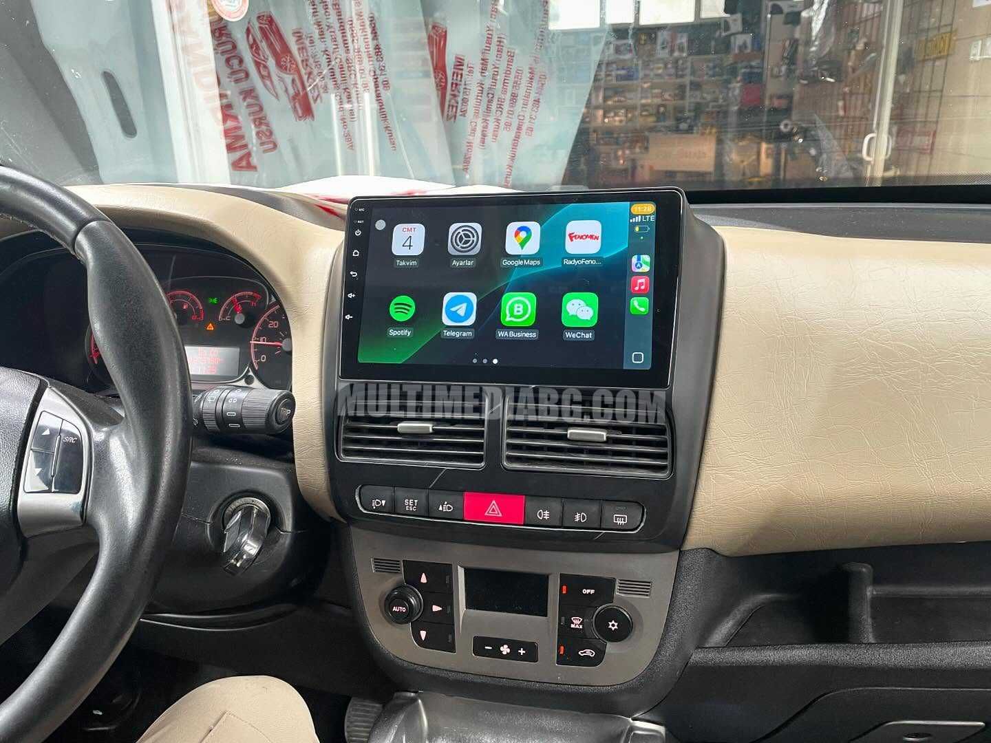 Fiat Doblo 2 2010 - 2014 Мултимедия Навигация Android
