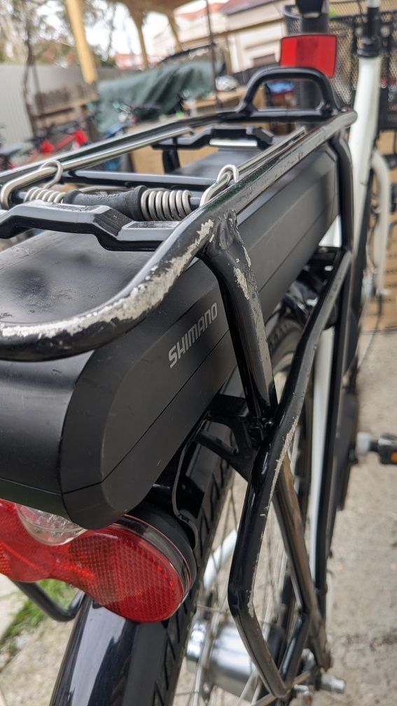 Bicicleta electrica calitate motor Shimano