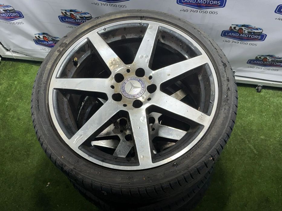 JANTE MERCEDES BENZ R18 / 5x112 / CLASA C / 1-2763 S17wa / 8.5JX18H2 ET54 / 2-2762 S17 wa 8JX18H2 ET50 / 255/35 R18 94Y / + CAUCIUCURI (X4)