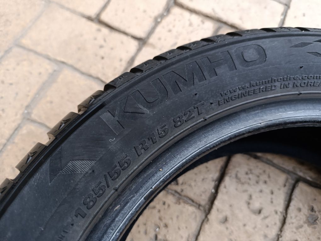 Гуми 185/55/15 Kumho m+s,dot 2622