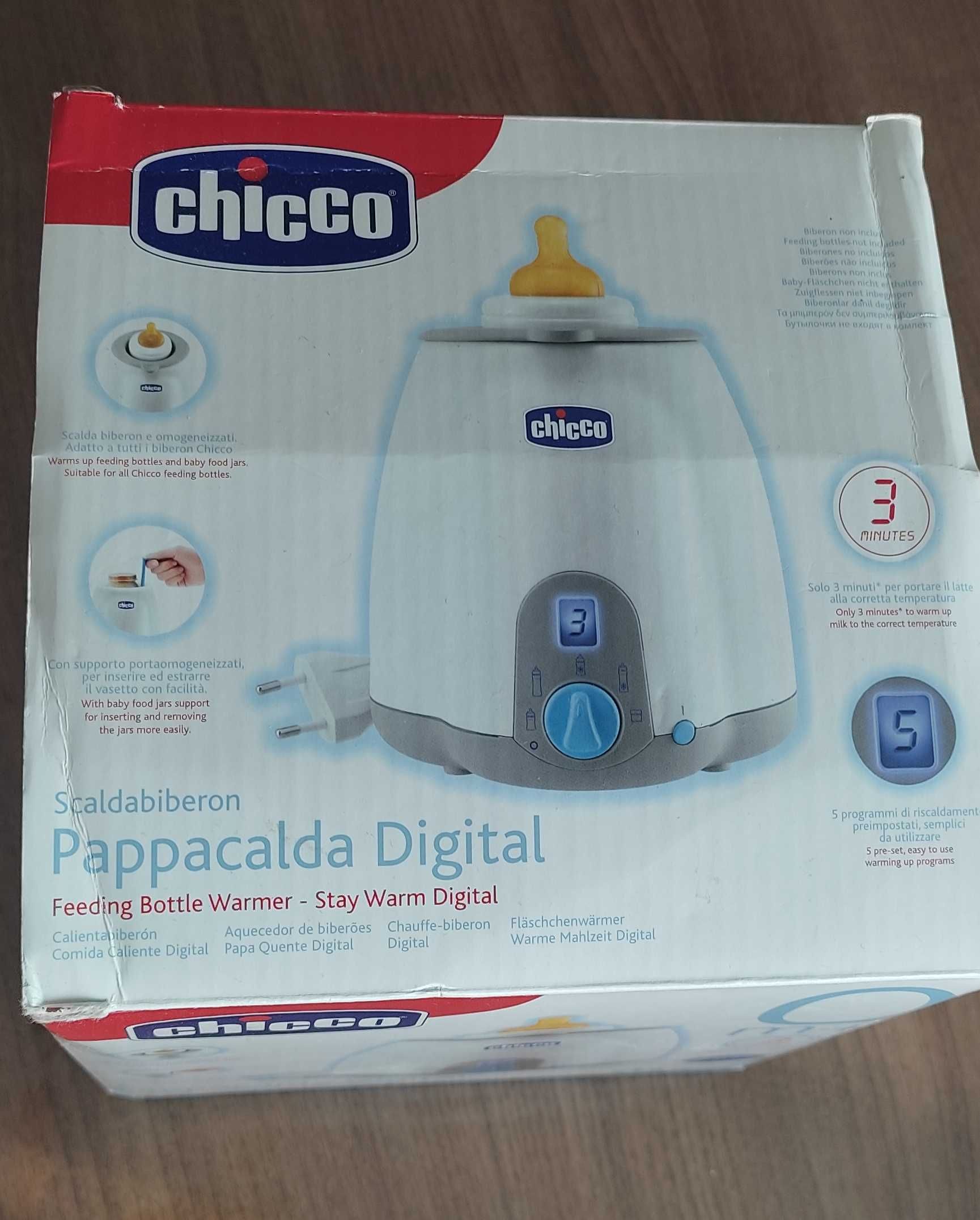 Нагревател за затопляне на бебешки шишета и бурканчета * CHICCO