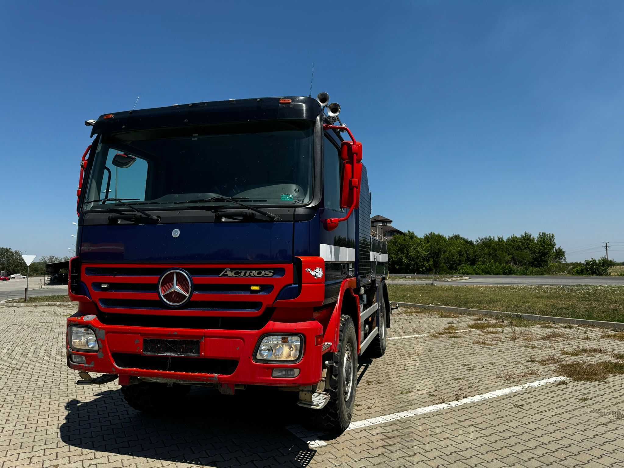 Vand Mercedes Actros  4X4 Elephant vidanja / sistem desfundare/