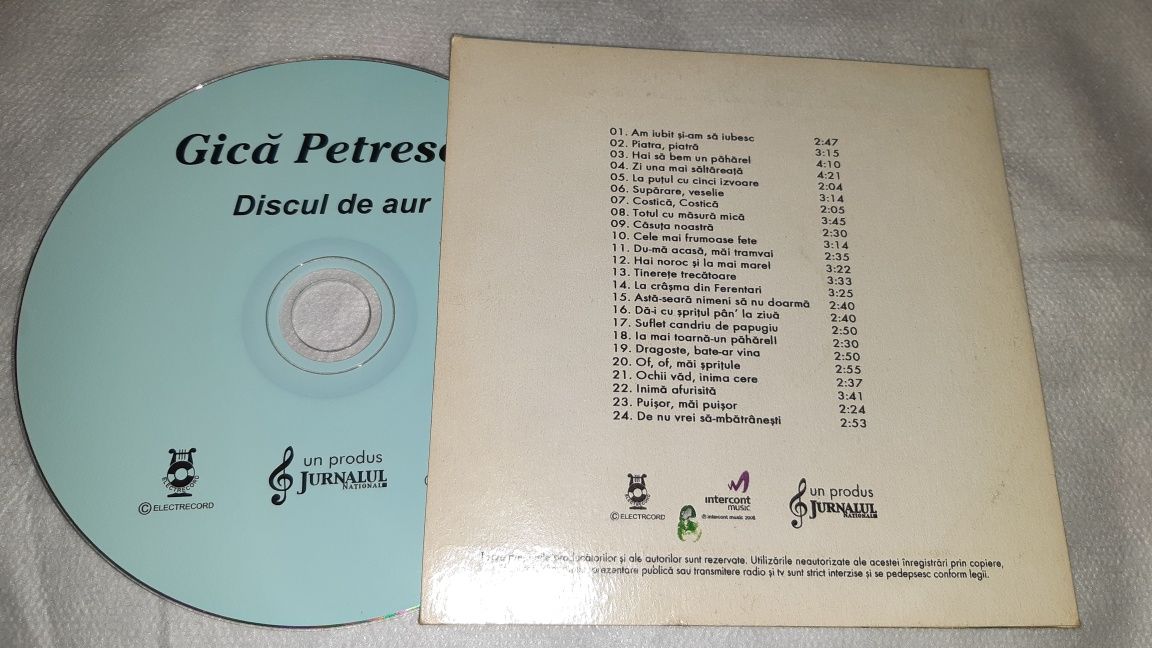 CD Gica Petrescu  / Gabi Lunca