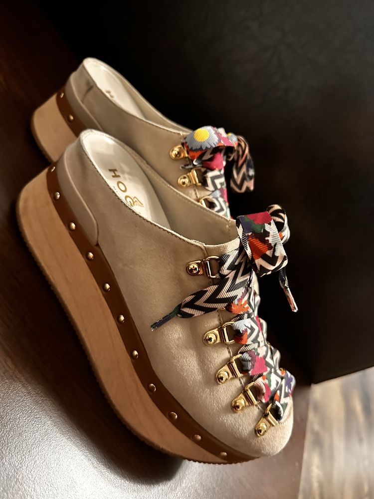 Saboti Hogan Mules and Clogs