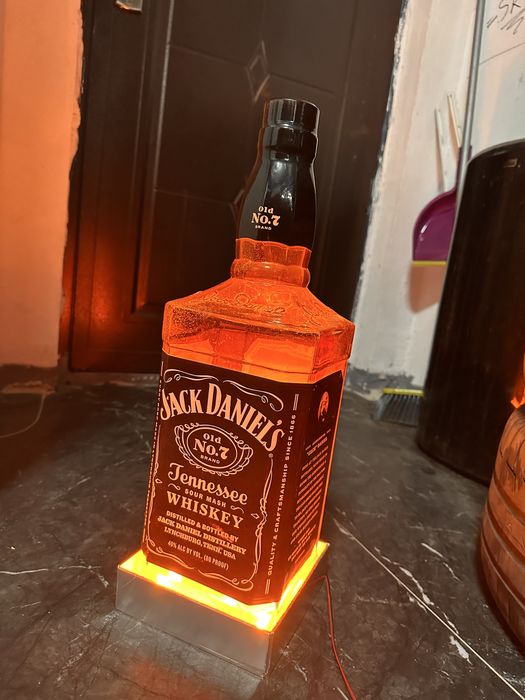Lampa led sticla jack daniels 6L