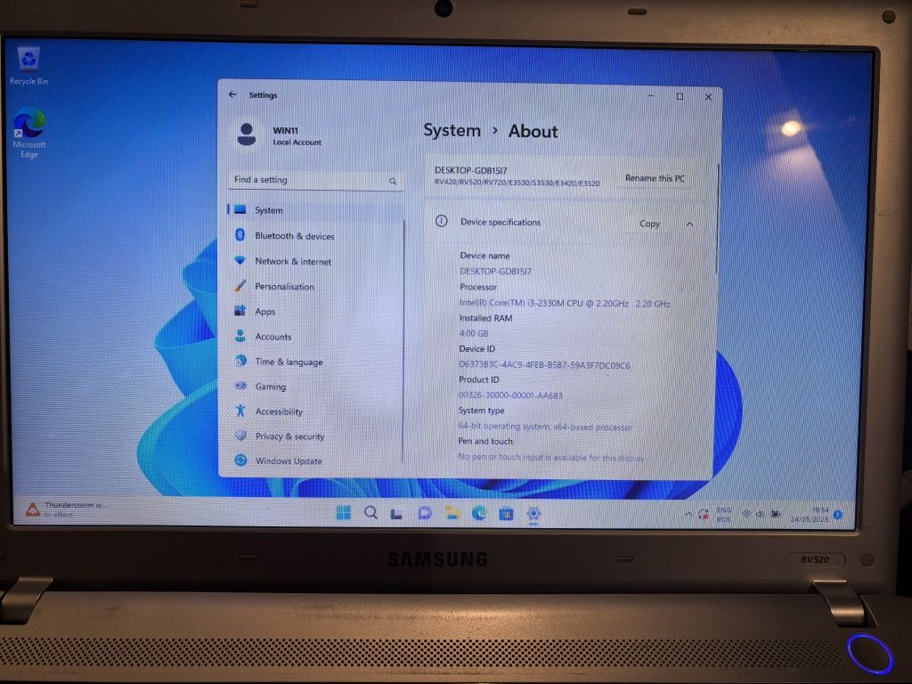 Laptop Samsung stare bună