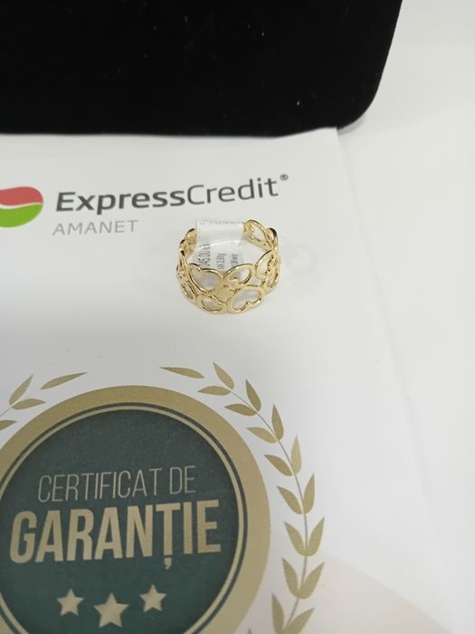 Inel aur 14k 2.61g (b43886 Harlau) garantie si certif. de conformitate
