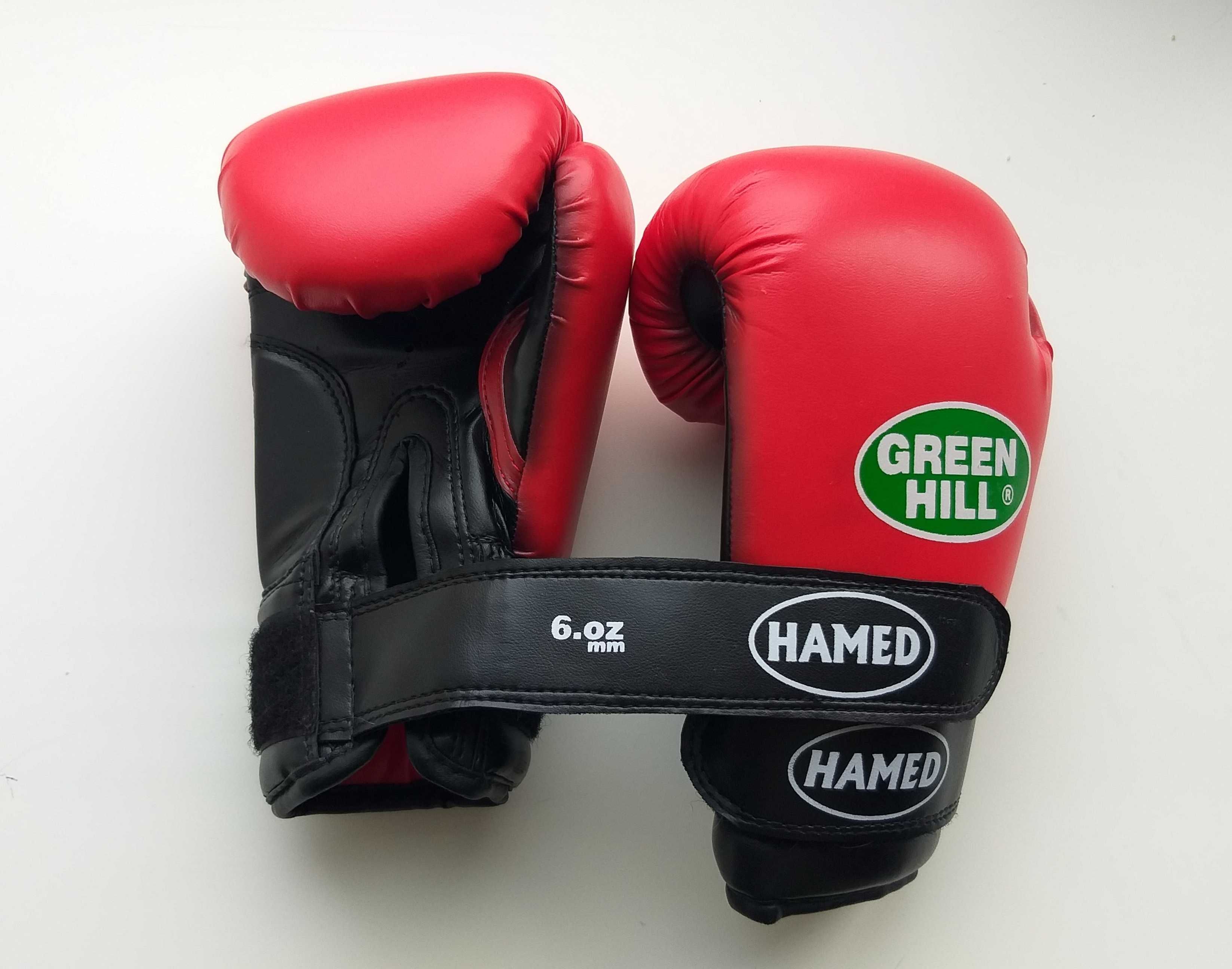 Перчатки бокс детские GREEN HILL HAMED искусственная кожа 6 oz mm