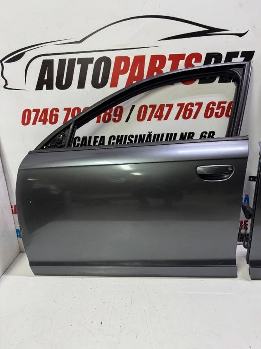 Portiera ușa stanga față spate Audi A6 C6 4F LZ7S gri inchis