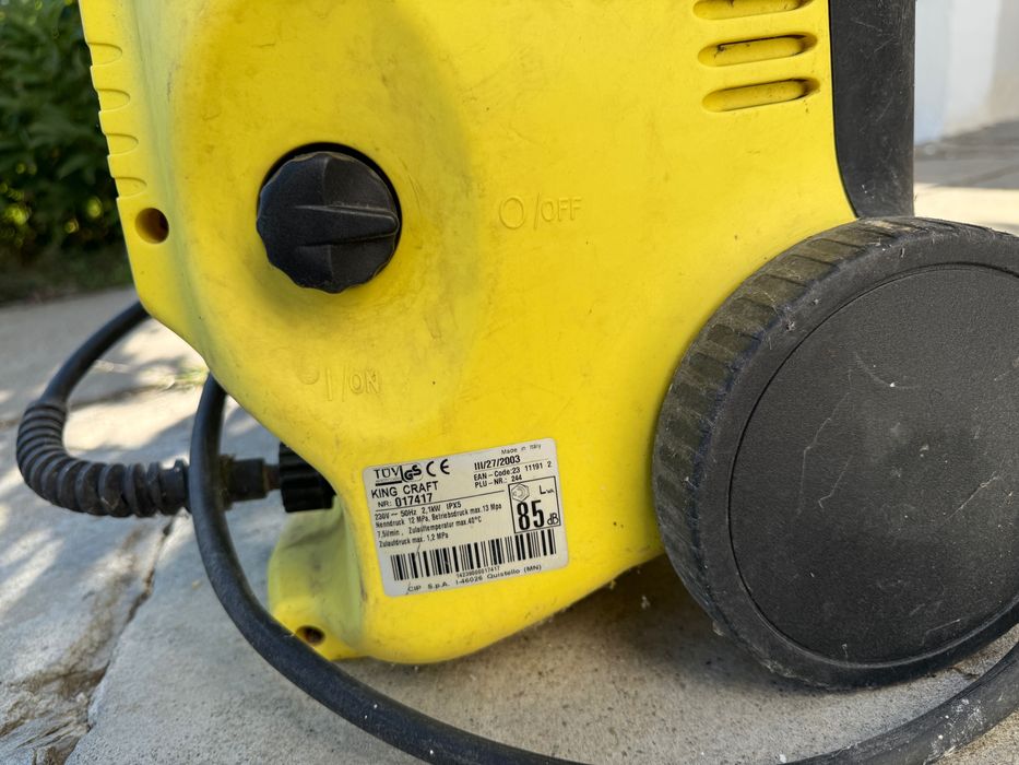 Kärcher King Kraft , Apart de spălat cu presiune