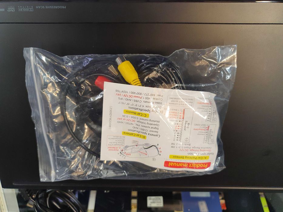 Камера за задно виждане за кола. НОВА. Пълен комплект.