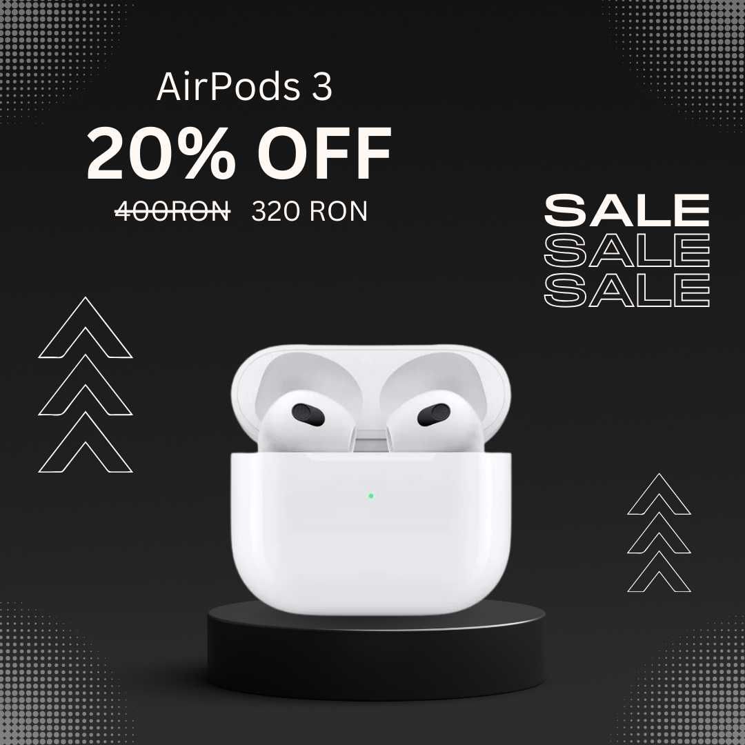 AirPods (3, 2 pro) - Detalii + pret in anunt