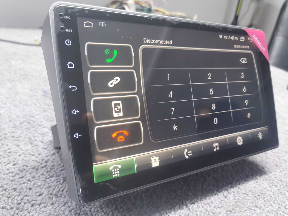 Navigatie Android Peugeot 407 gri 4/64gb QLED