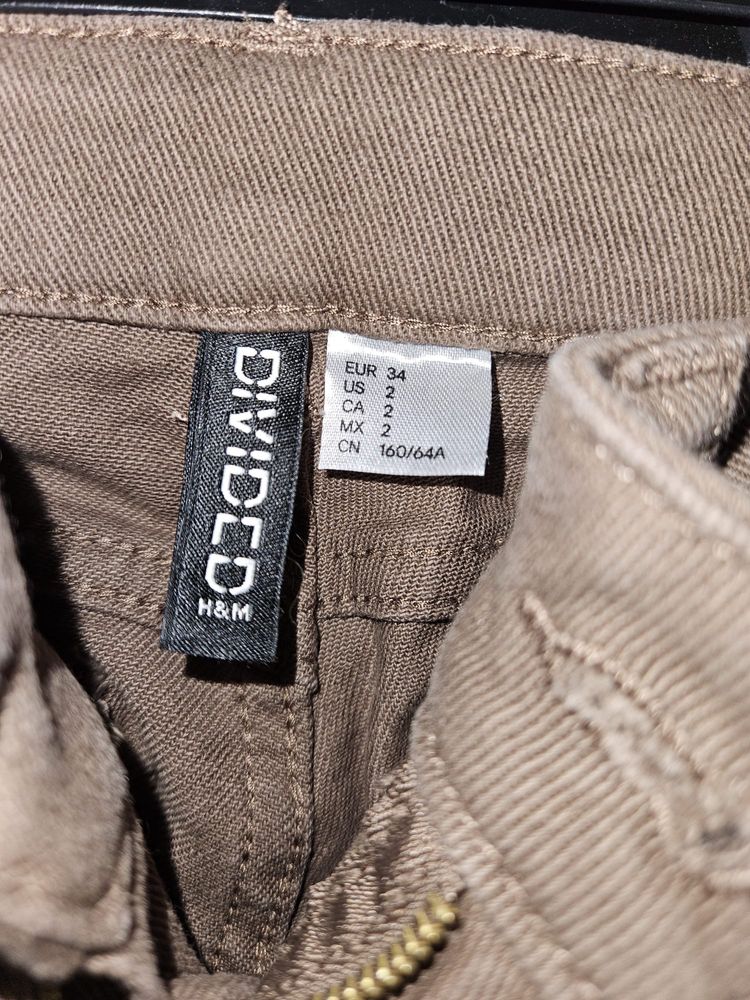 blugi evazati maro h&m marimea 32
