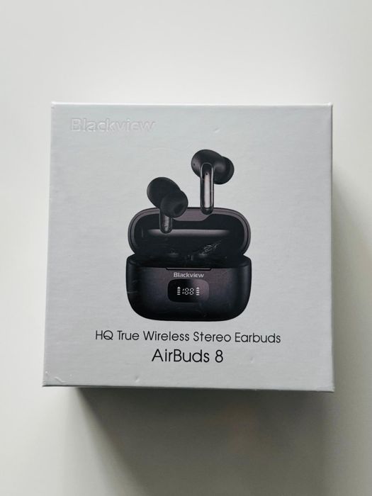 Casti wireless sigilate black