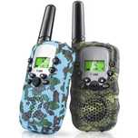 Set 2 statii Walkie Talkie , raza de actiune 3 km, 5 sunete de apel