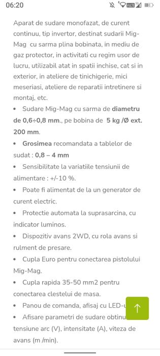 Aparat sudare MIG-MAG PARWELD XTM 201 i