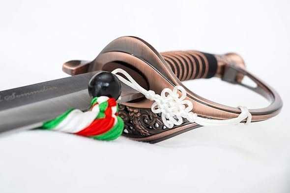 YesEatIs - Sabia somelierului cu cutie de afișare- mâner din bronz