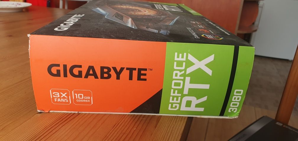 Видео карта гигабайт 3080 GIGABYTE GEFORCE RTX 10GB