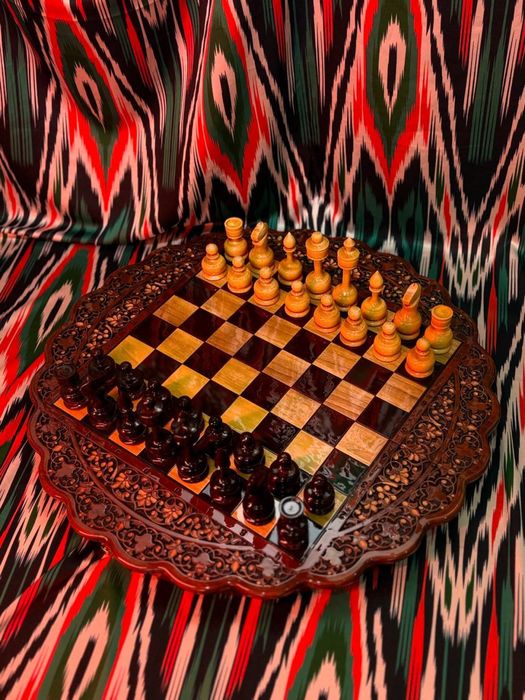 Шахматы резные ручная работа!