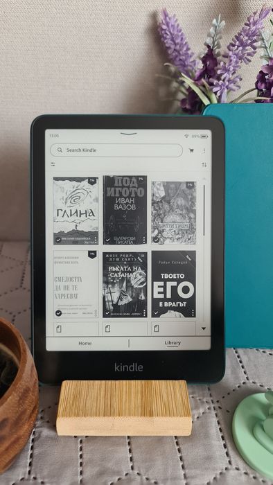 Kindle paperwhite 12th 2024г с калъф