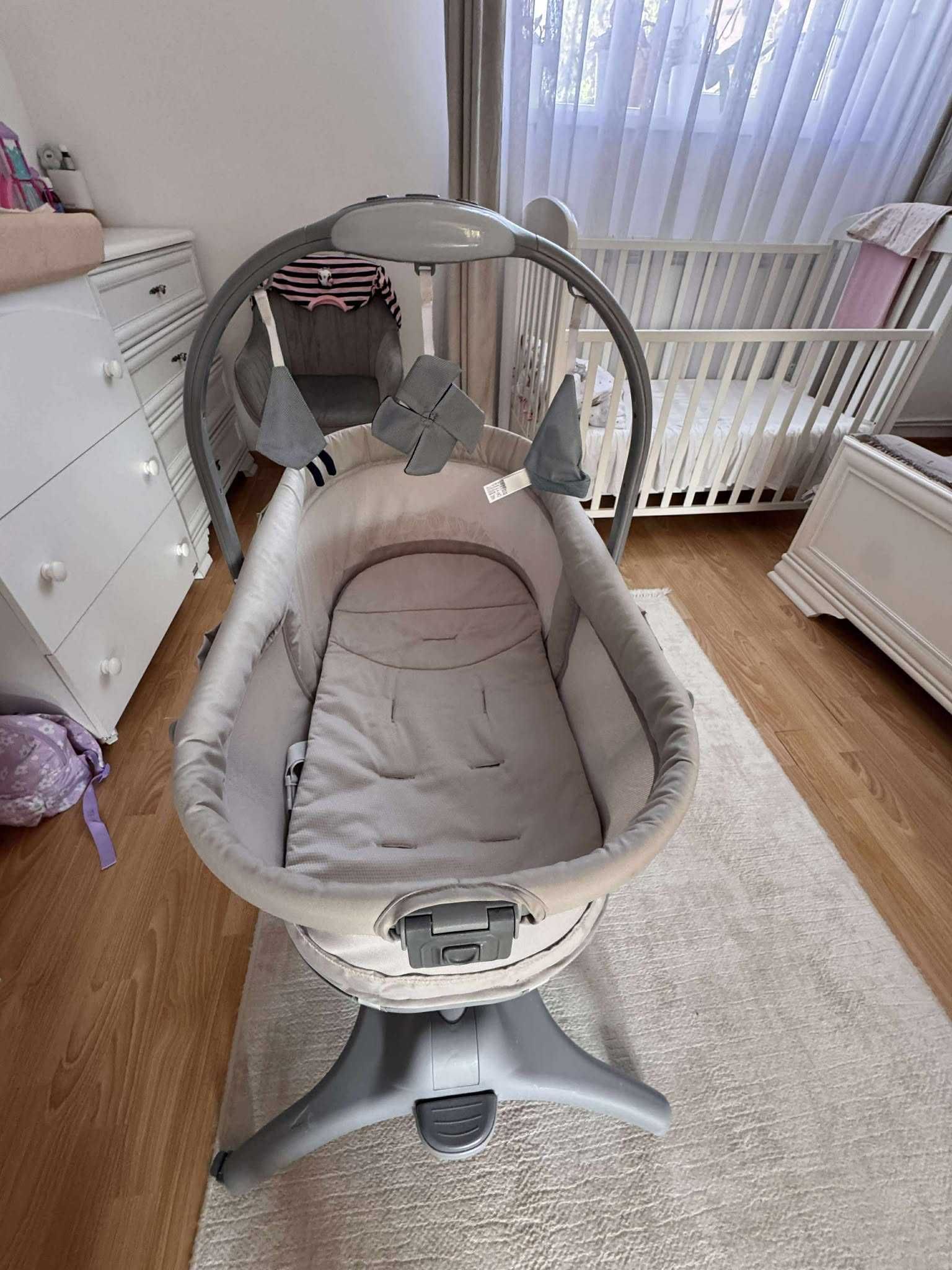 Chicco Baby Hug 4 în 1 – Cuib, Sezlong, Scaun de Masă și Fotoliu