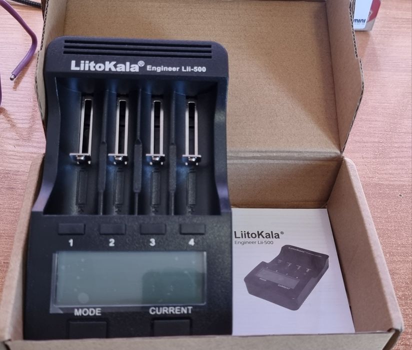 Зарядное устройство litokala Lii 500