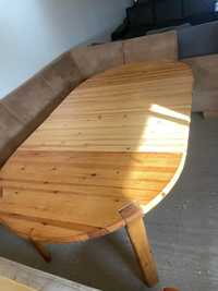 Masa extensibilă din lemn masiv