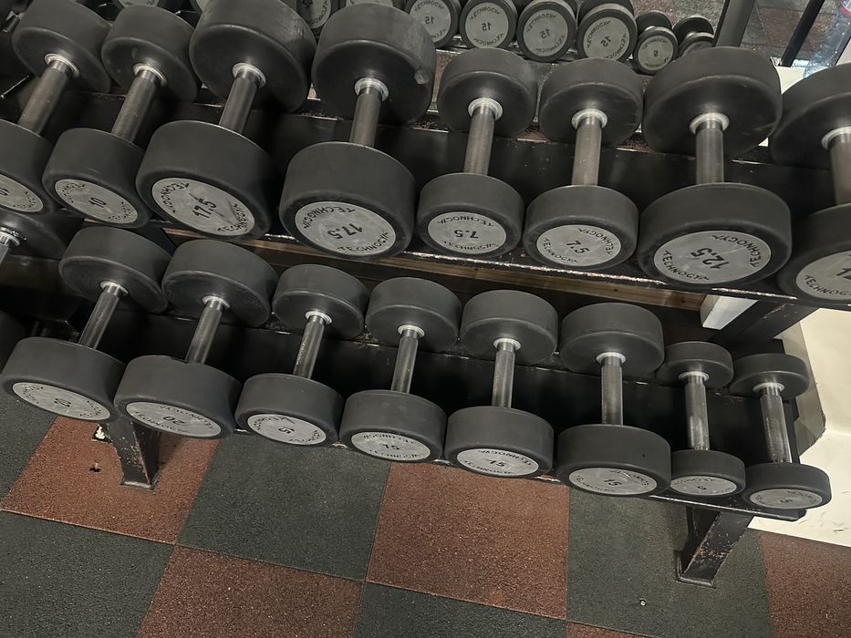 Професионални дъмбели technogym 5 до 40 кг сет
