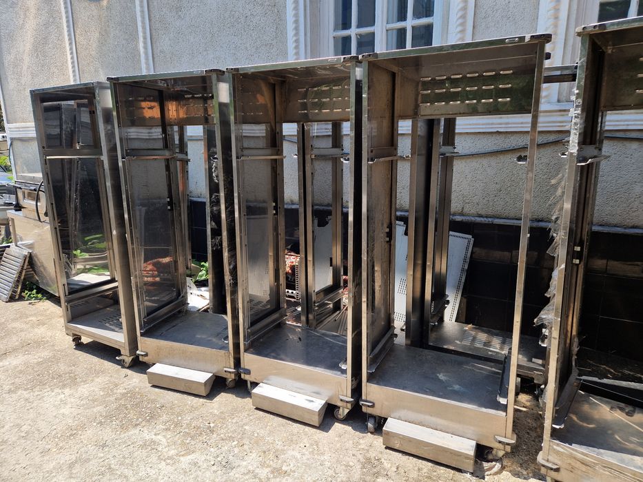 Dulap inox cadru, raft inox, carucior inox, rastel