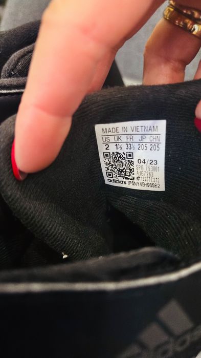 Детски зимни обувки Adidas Fortatrail 33,5 номер