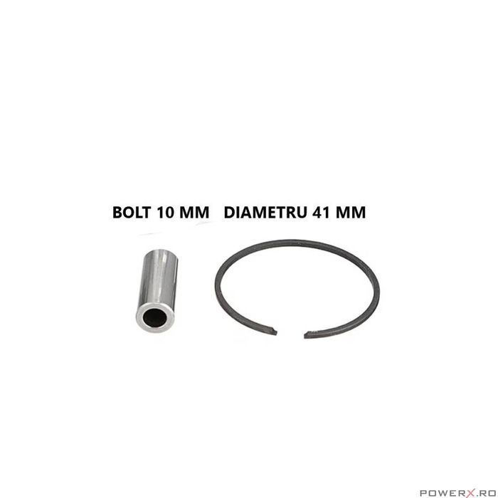 Piston complet compatibil Husqvarna 435, 440, 135, 140, 41mm, bolt 10,