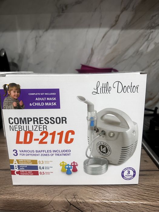 Ингалятор небулайзер Little doctor детский, взрослый